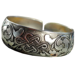 Armreif, Schmuck, Tibet Silber, Glücksknoten, Glück