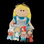 5er Set Alice im Wunderland HandPuppenSpiel