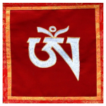 AUM Om WandVerzierung weiss