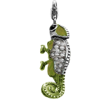 Chamäleon Schmuck AnHänger fancy grün