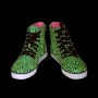 Crazy UV Sneakers psychedelic green Drops Gr. 43