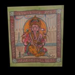 BigSize Decke Tuch Divinity GANESHA FancyBunt, Bedruckte Tücher, GOA Tücher, PSY Tücher, Divinity GANESHA Motiv
