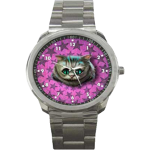 ArmBandUhr GrinseKatze Modell 5, Uhr, Schmuck