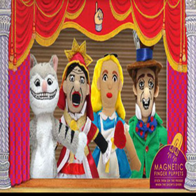 Alice im Wunderland Fingerpuppen Set
